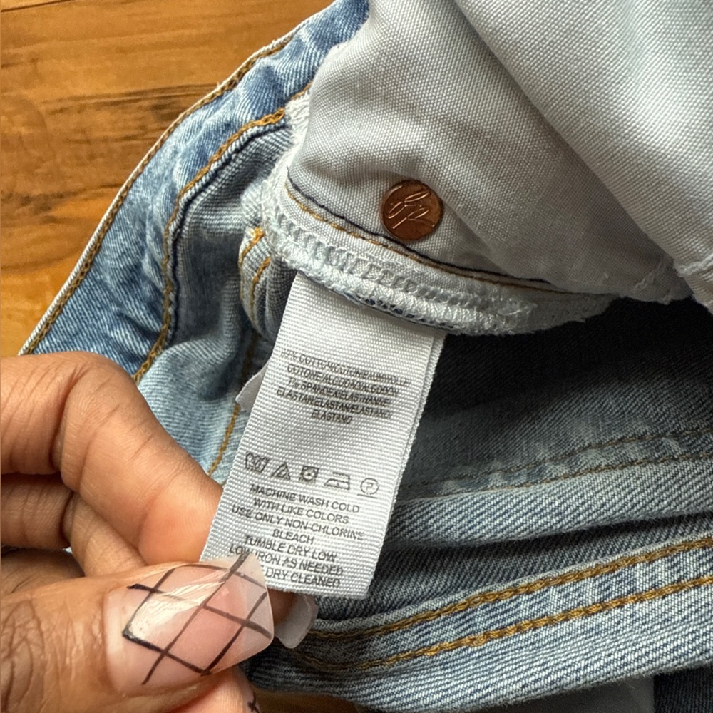 Free People Light Blue Skinny Jeans - Picture 7 of 11